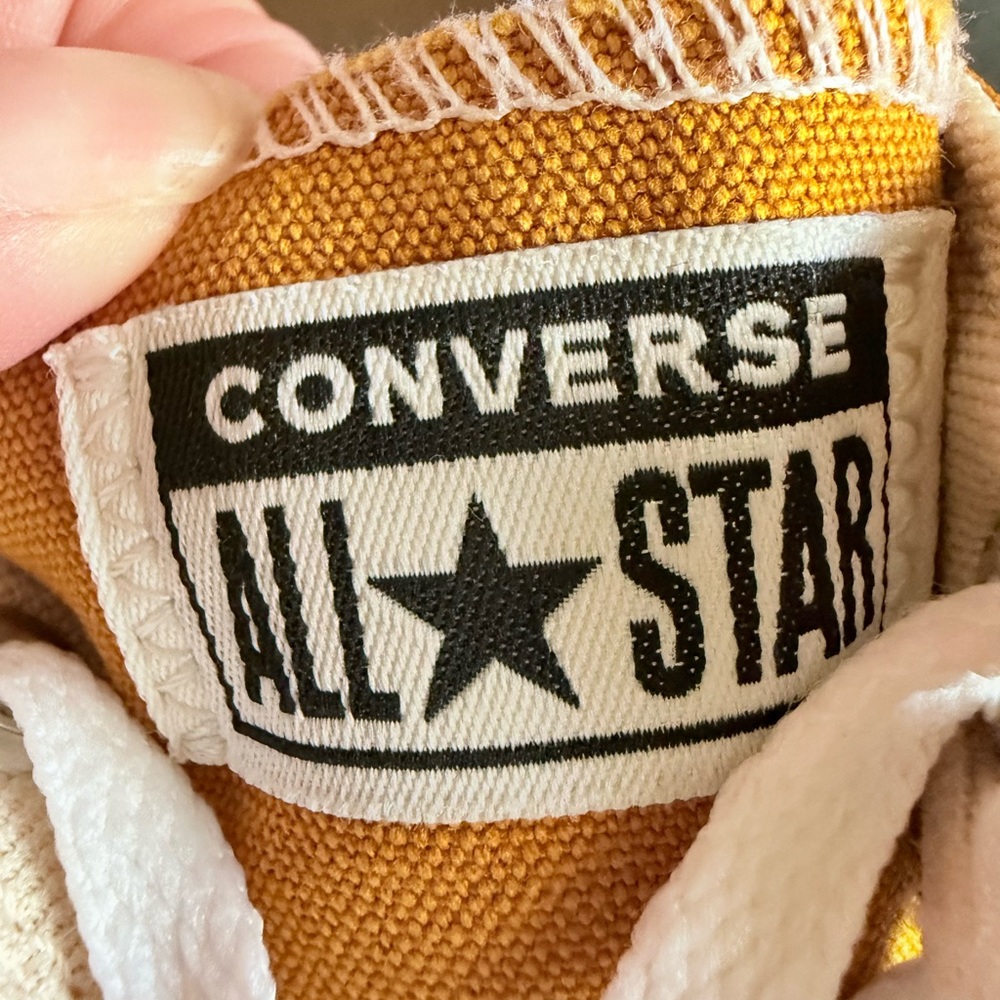 Converse Mustard Yellow Sneakers - Picture 2 of 7